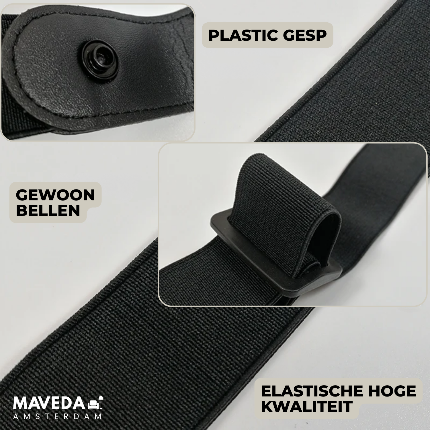 1+1 GRATIS | FlexiBelt - Onzichtbare greep zonder druk!