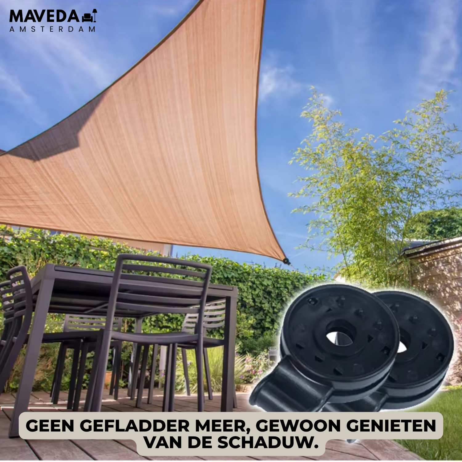 20+20 GRATIS | ShadeClips - De eenvoudige oplossing voor het veilig bevestigen van schaduwnetten