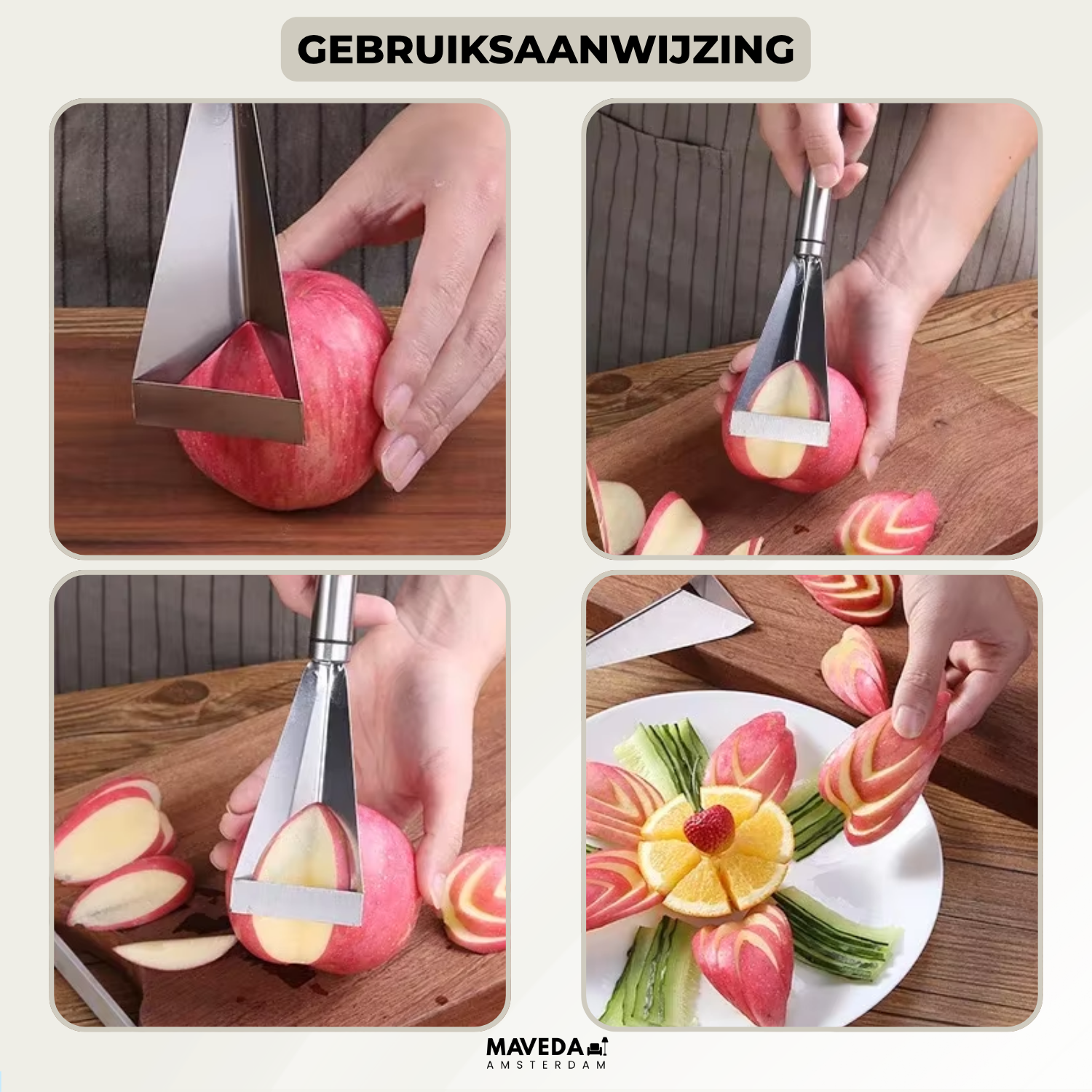 50% KORTING | ChefCarve - Precisie roestvrijstalen vruchtensnijder [Laatste dag korting]