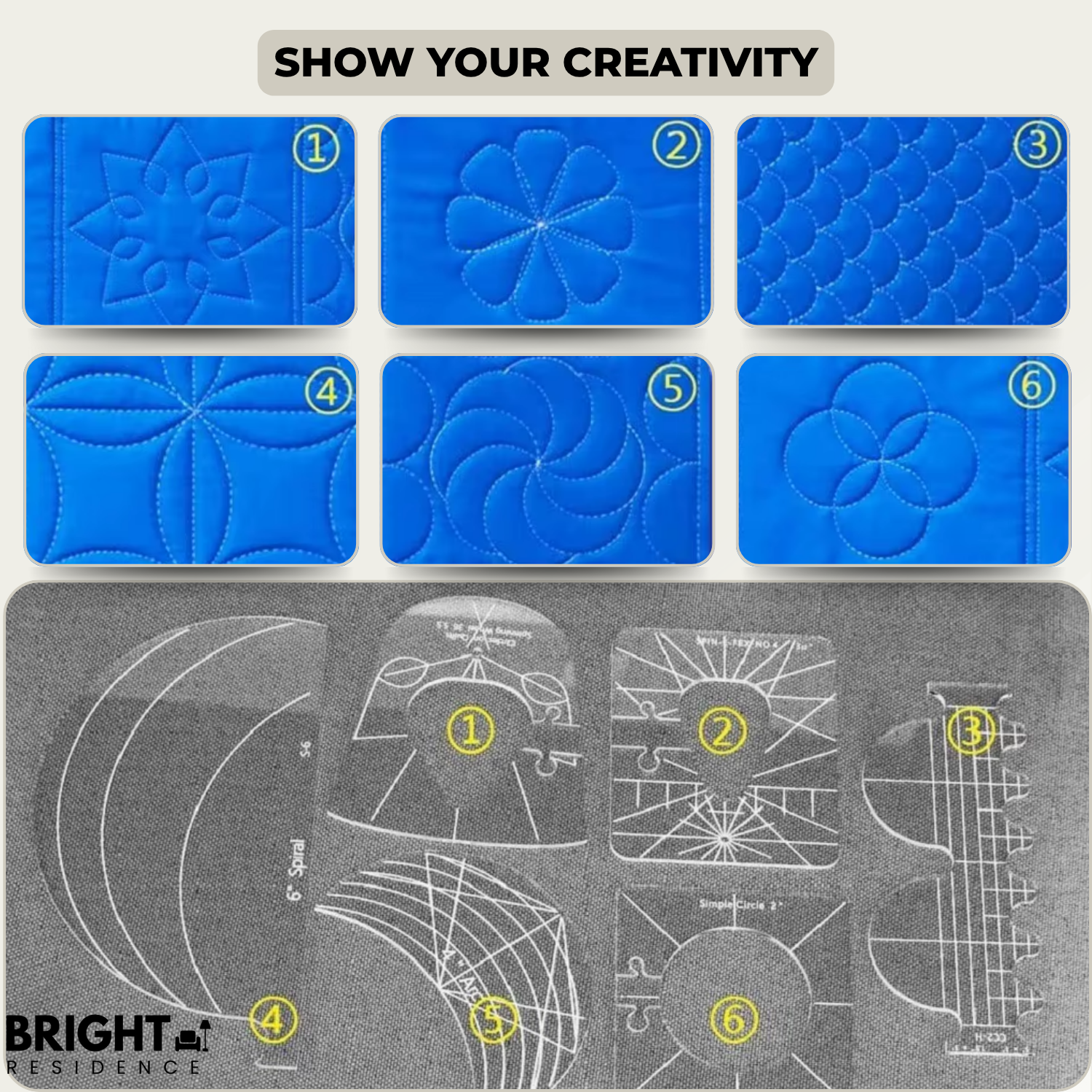 PatchBloom™ - Doe-het-zelf pakket voor patchworkers [Laatste dag korti ...
