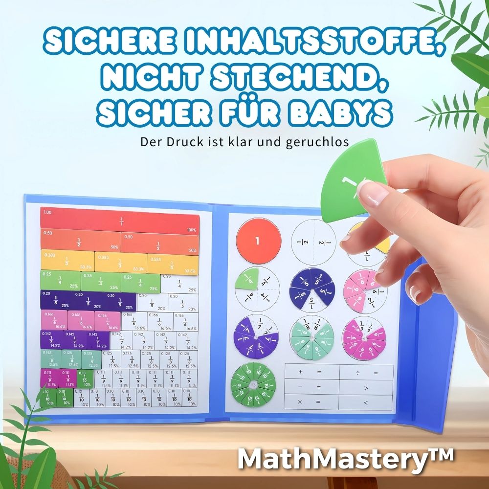 MathMastery™ - Wiskunde breuken speelboek [Laatste dag korting]