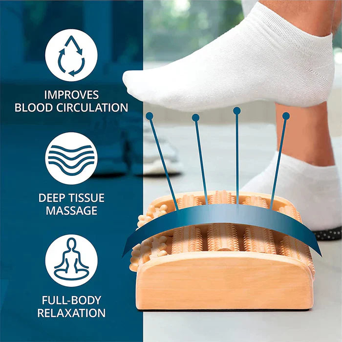 50% KORTING | FootMassager - Houten voetroller [Laatste dag korting]