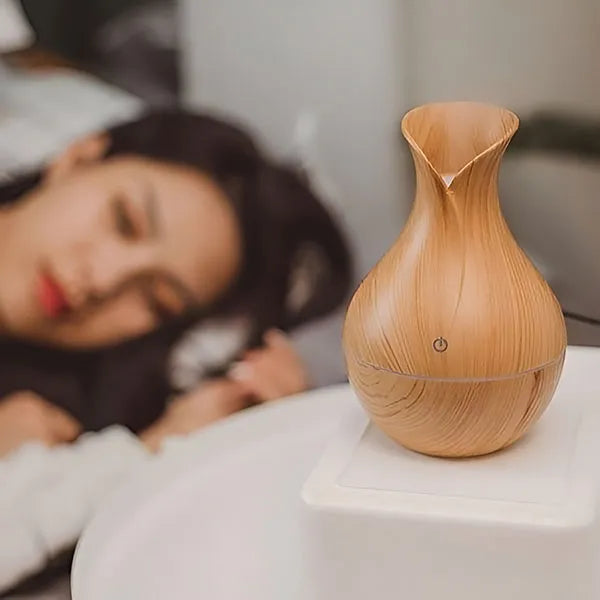 AromaMist - LED luchtbevochtiger met essentiële oliën