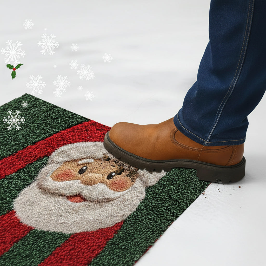 Weerbestendige kerstdeurmat geschikt voor buiten