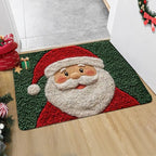 Feestelijke deurmat voor een warme kerstsfeer