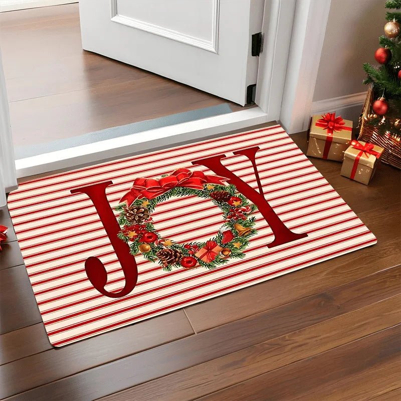 Decoratieve kerstmat voor binnen of buiten
