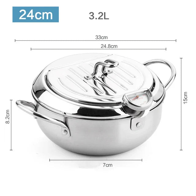 ProFryer™ - Friteuse met thermometer [Laatste dag korting]