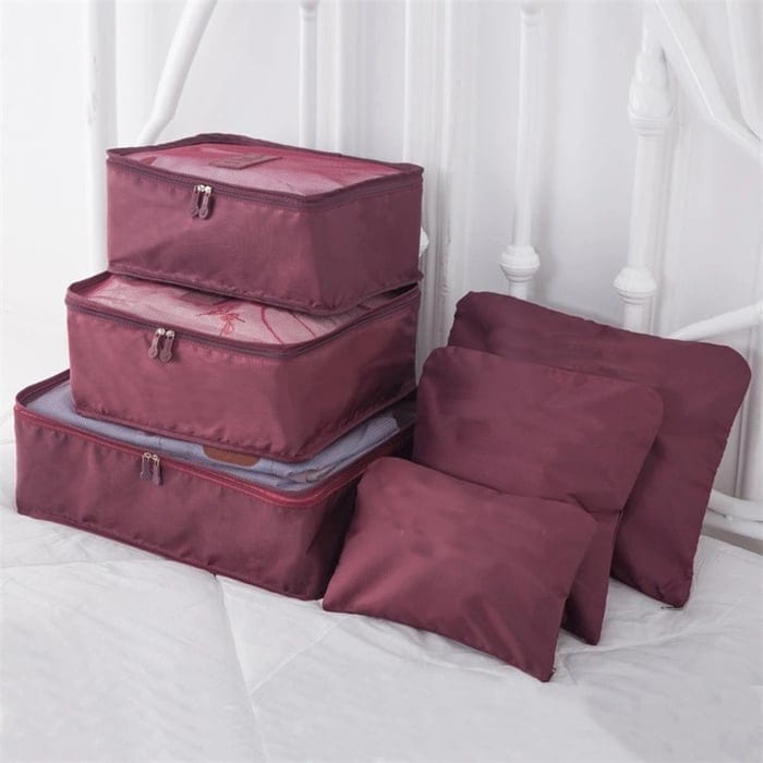 50% KORTING | TravelOrganizer™ - Draagbare inpakblokjes voor bagage (set van 6)