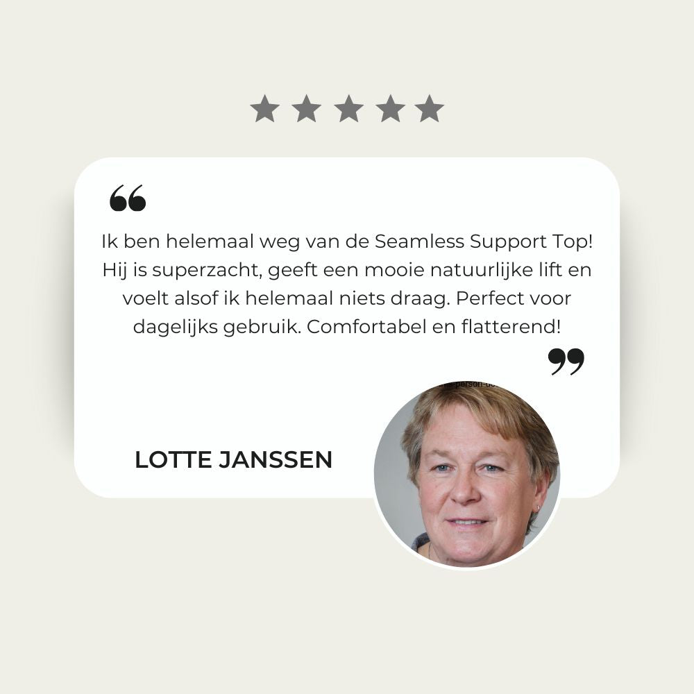 1+1 GRATIS | Naadloze ondersteunende top [Laatste dag korting]