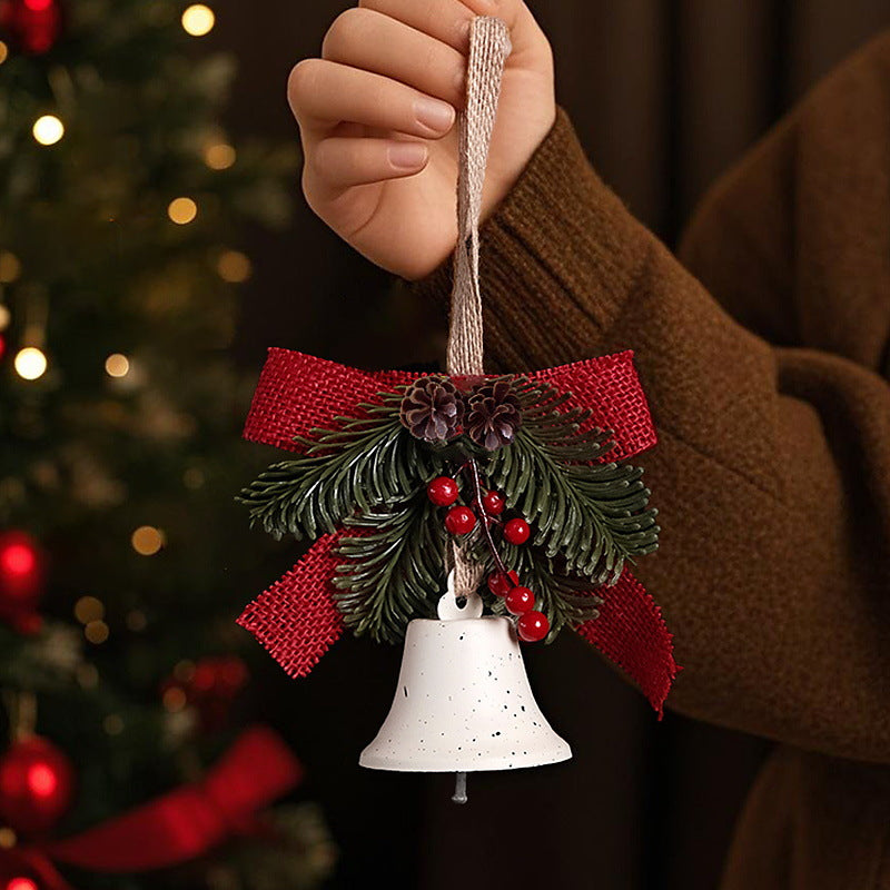 Kerstbel | Dennenappeldecoratie | Hangende kerstversiering