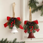 Kerstdecoratie om op te hangen aan een boom, deur of wand