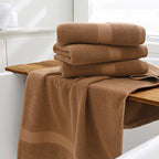 Velmora handdoek met zachte textuur en comfortabel gevoel