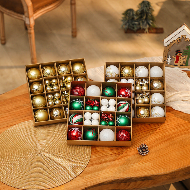 Kerstballen in diverse formaten met glanzende en matte afwerking