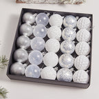 Decoratieve kerstboomballen in gouden tinten, 9-delige set
