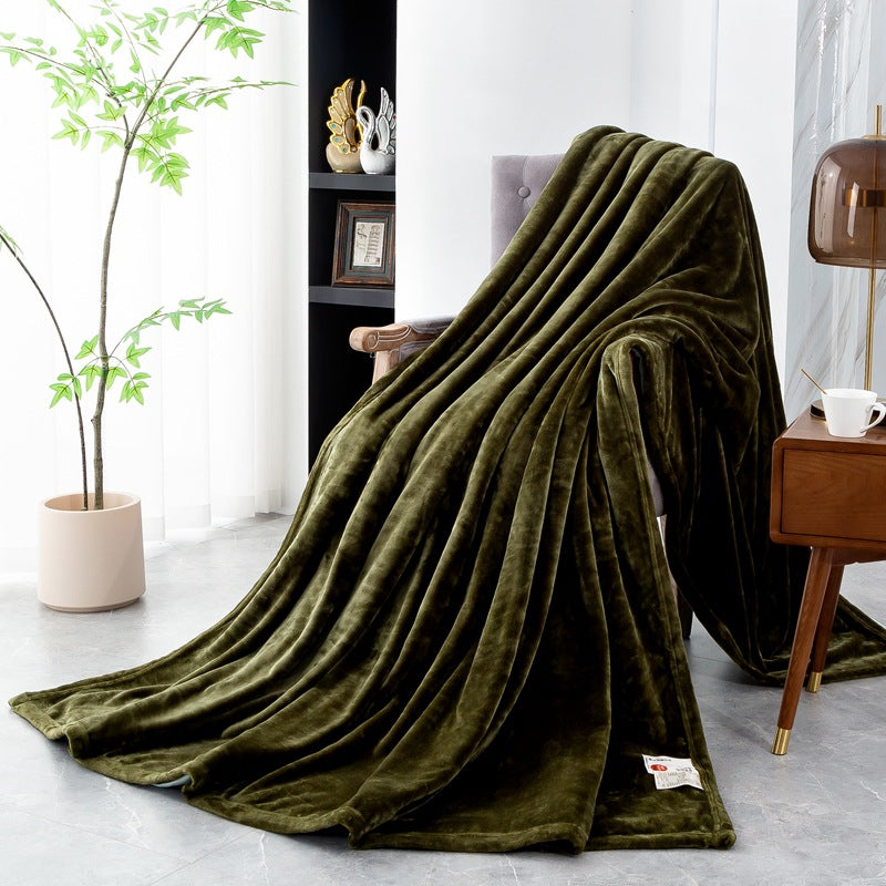 Fleece deken | Zachte fleece | Machinewasbaar | Voor thuis en onderweg