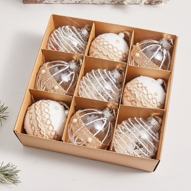 Set gouden kerstornamenten voor een sfeervol versierde kerstboom
