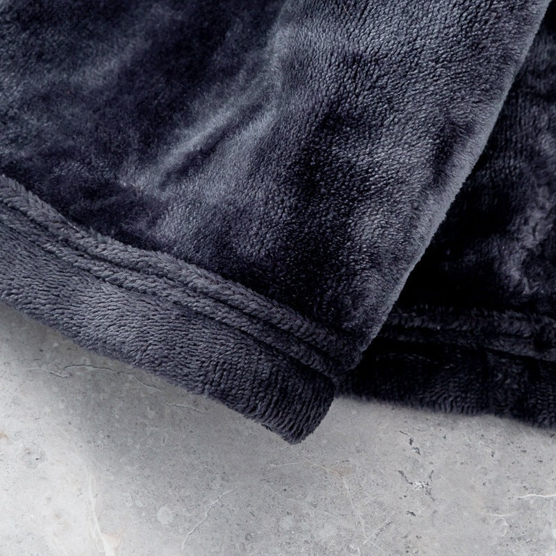 Machinewasbare fleece deken voor dagelijks comfort