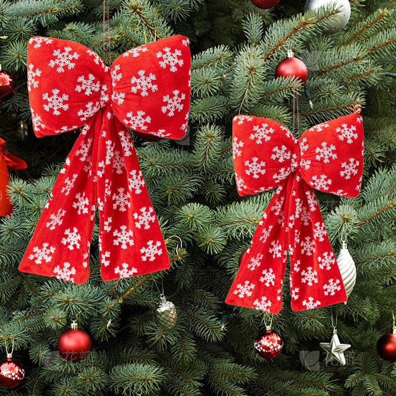 Decoratieve kerststrik voor raam, deur of muur