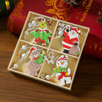 Kerstdecoratie met boomvormig ontwerp en ophangkoord