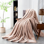 Fleece deken | Zachte fleece | Machinewasbaar | Voor thuis en onderweg