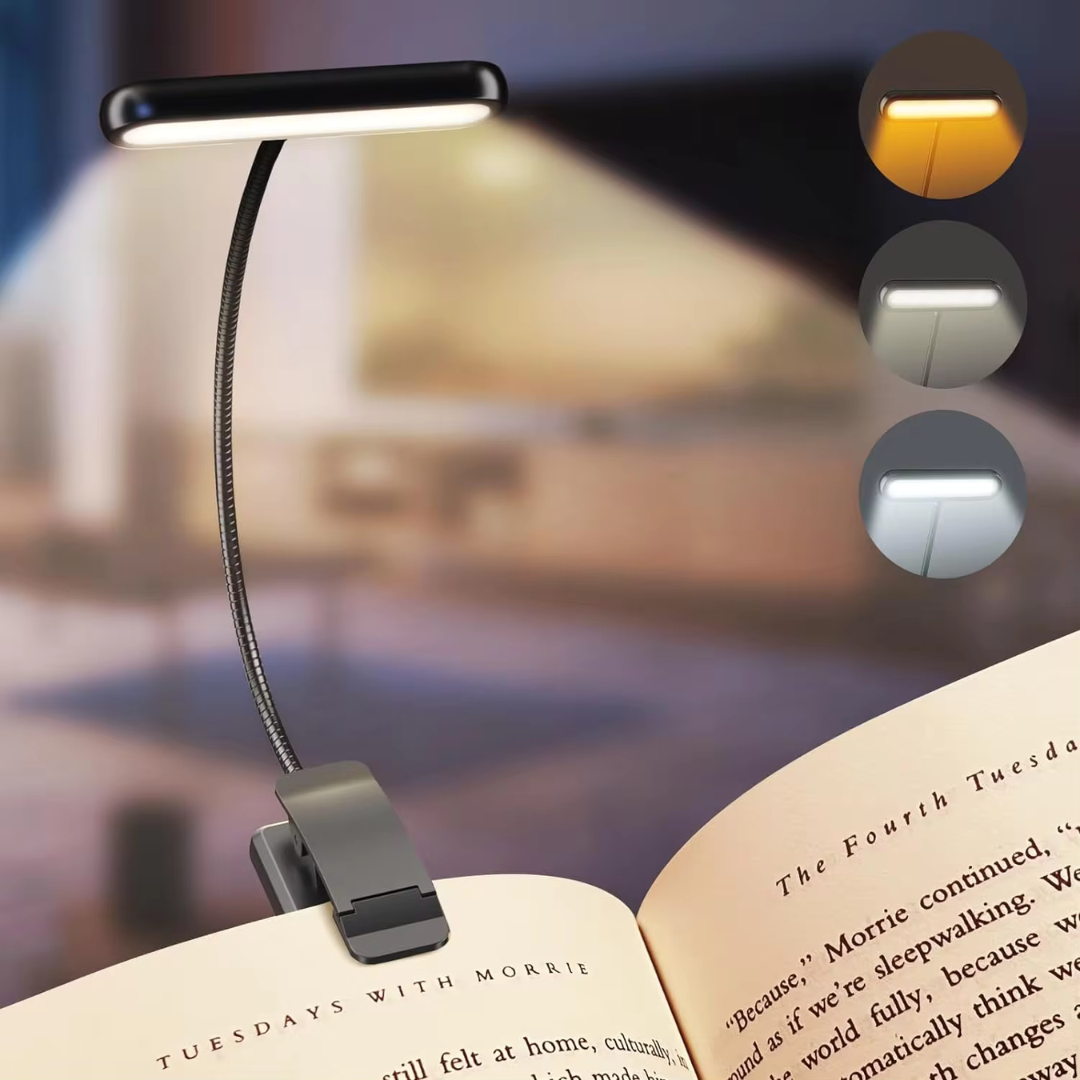 LiteGrip - LED leeslamp met clip [Laatste dag korting]