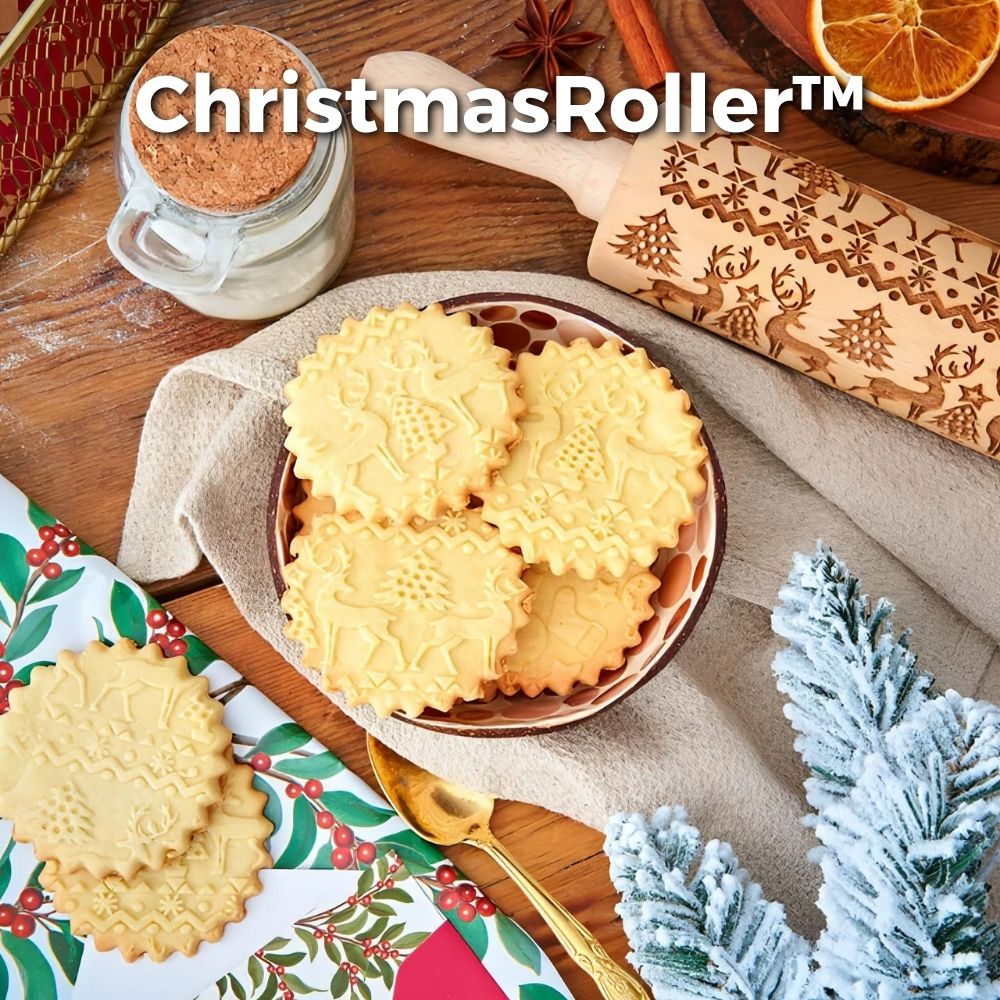 ChristmasRoller™ - Kerstdeegroller voor koekjes [Laatste dag korting]