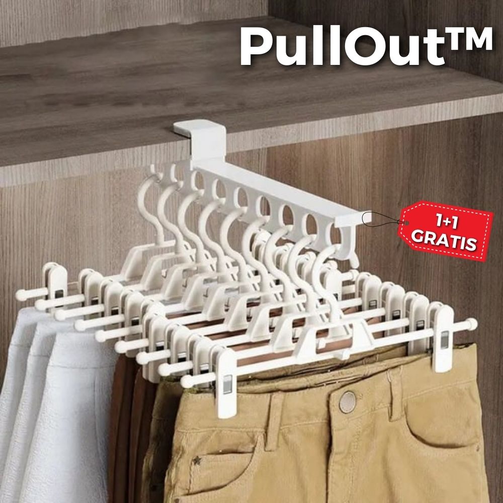 1+1 GRATIS | PullOut™ - Uittrekbare kledingroede [Laatste dag korting]