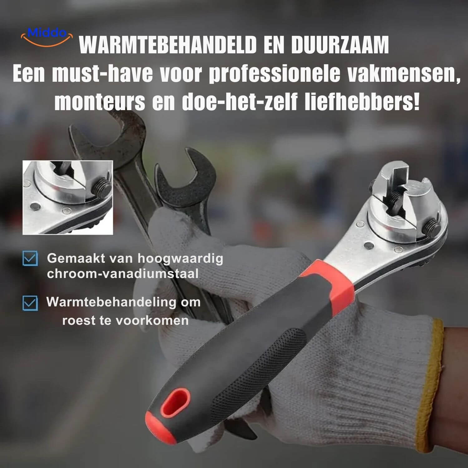 FixMate Pro - 6 gereedschappen, 1 handgreep, oneindig praktisch