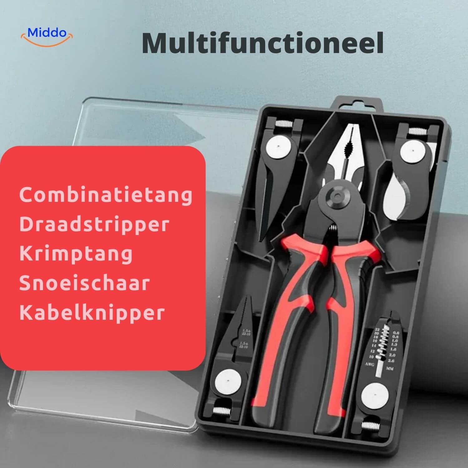 FixMate Pro - 6 gereedschappen, 1 handgreep, oneindig praktisch