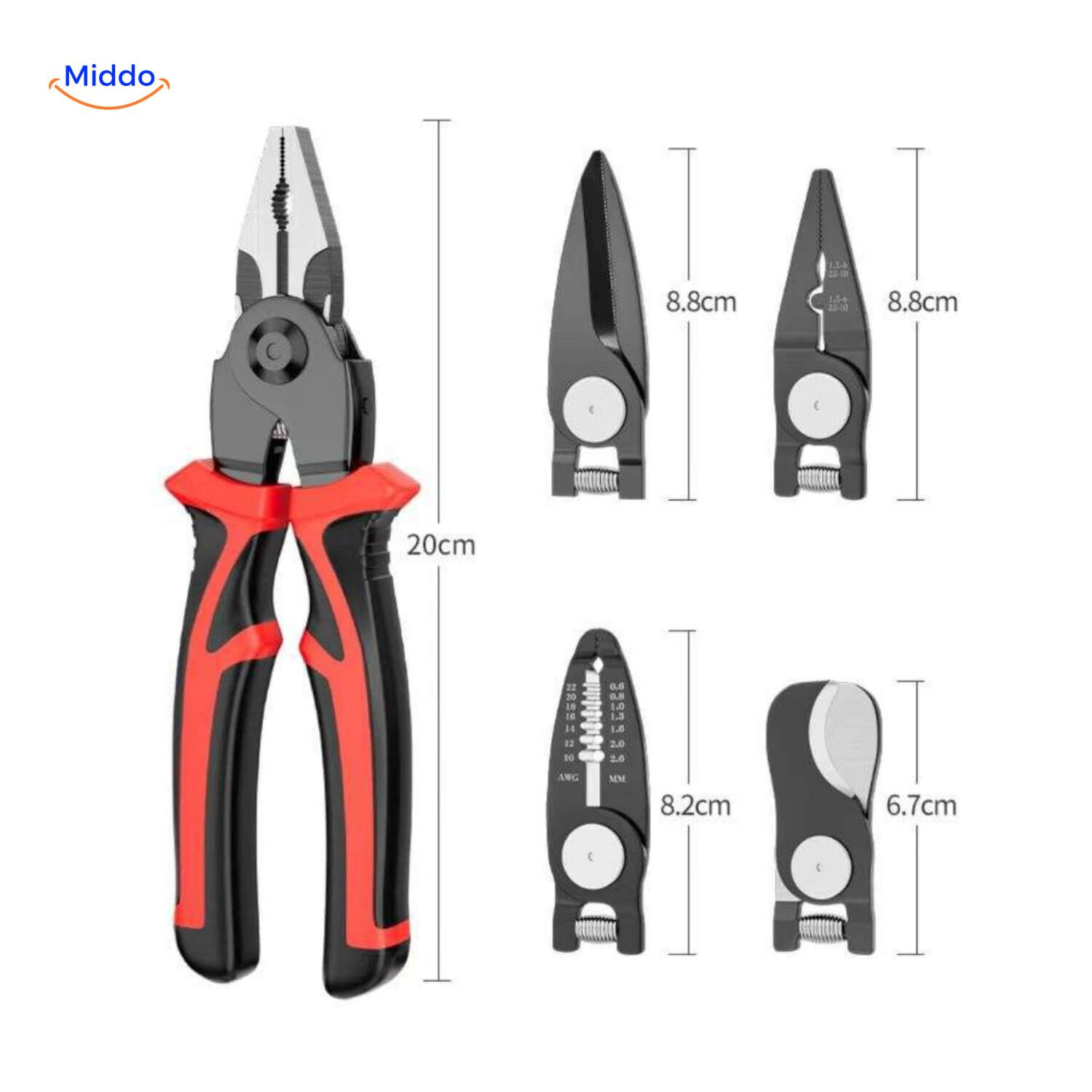 FixMate Pro - 6 gereedschappen, 1 handgreep, oneindig praktisch