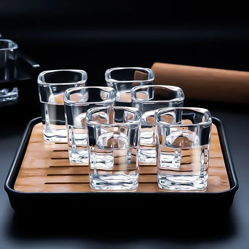 Whiskyglazenset opgesteld voor stijlvol serveren thuis