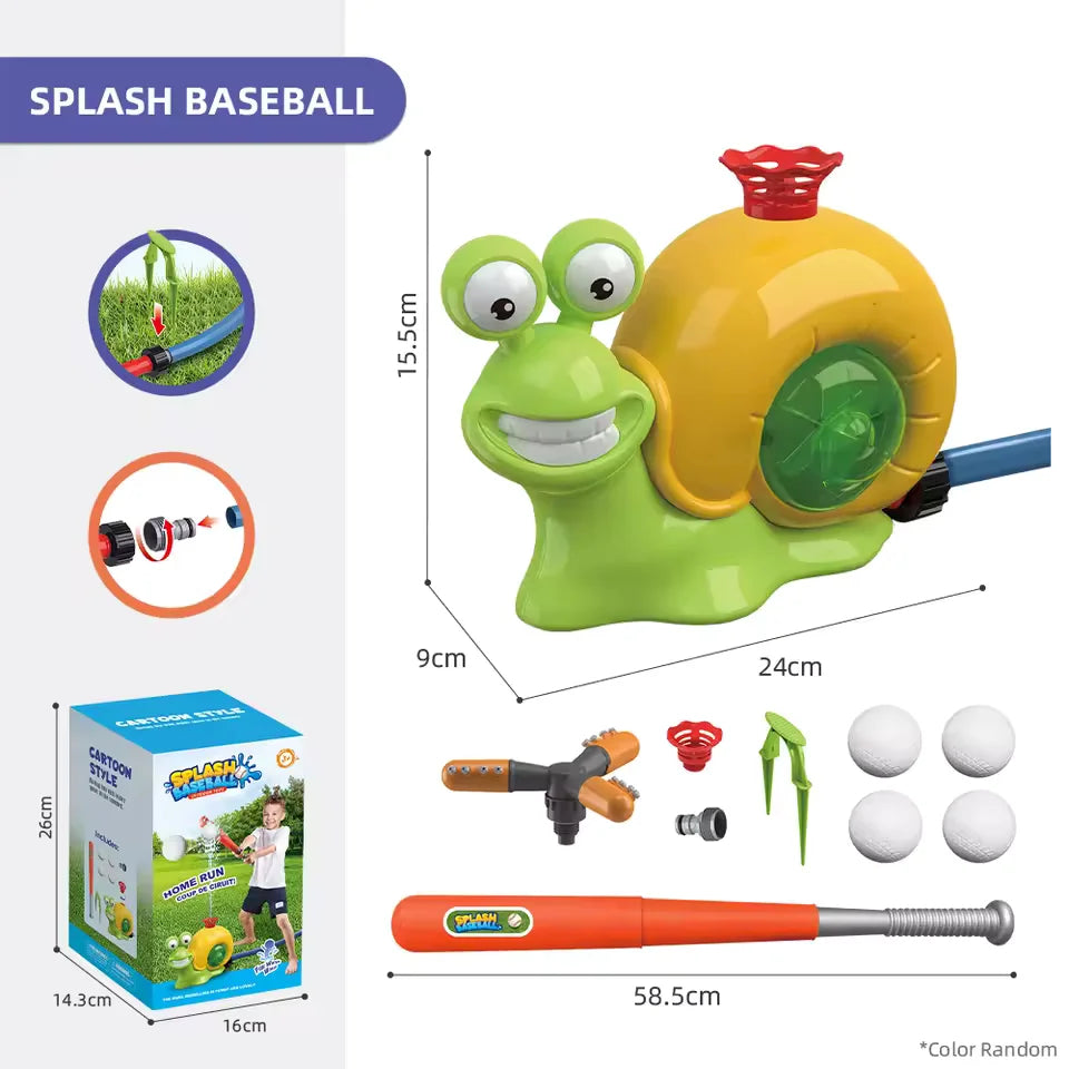 SplashSlugger - Honkbal ontmoet waterpret in de tuin