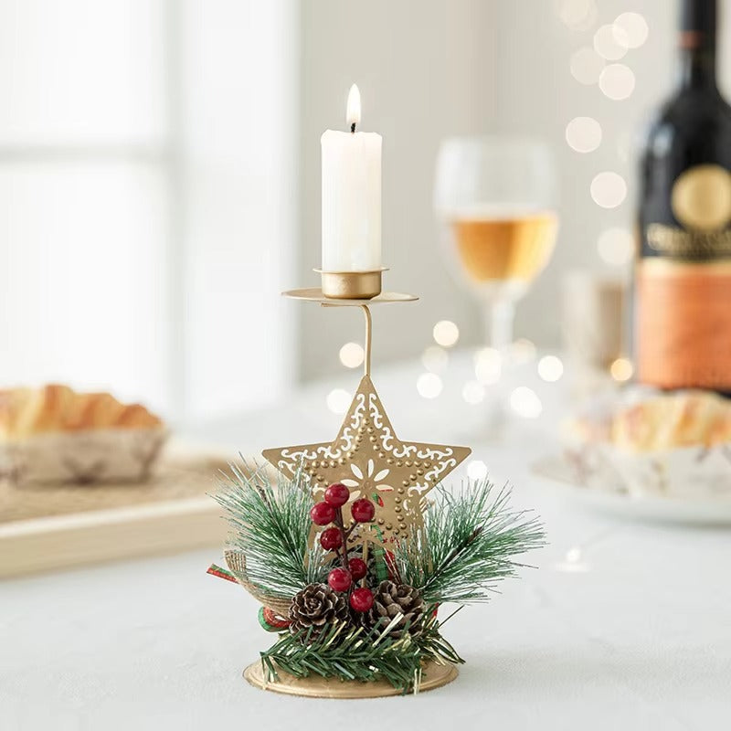 1+1 GRATIS | HolidayCandle™ - Kerstkaarshouder [Laatste dag korting]