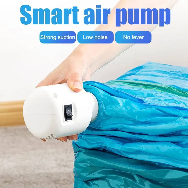 AirCompact - compacte opslag met elektrische pomp en zakken