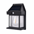 Waterdichte wandlamp op zonne-energie voor buiten