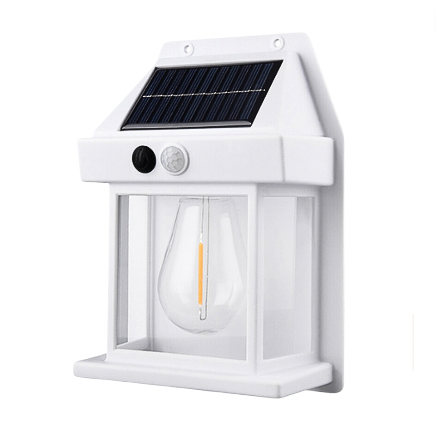 Waterdichte wandlamp op zonne-energie voor buiten
