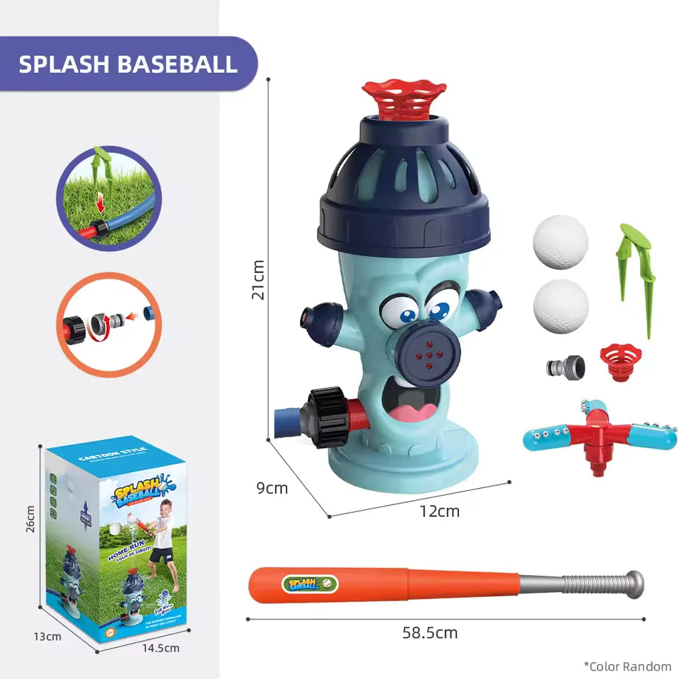SplashSlugger - Honkbal ontmoet waterpret in de tuin
