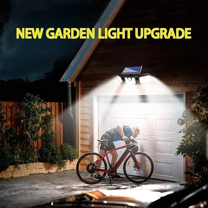 NightRay - Drievoudig licht, nul energieverbruik!