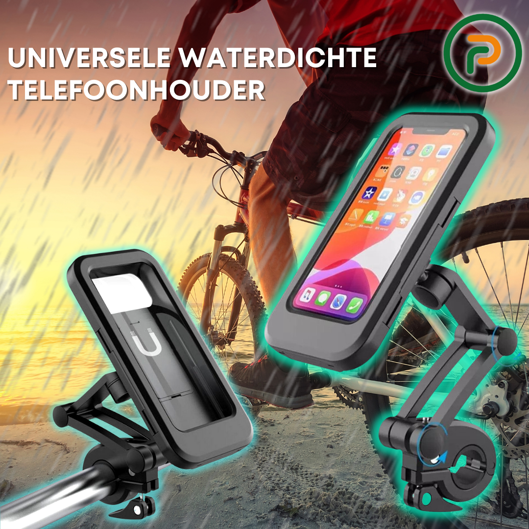 GearDock - Universele waterdichte mobiele telefoonhouder voor fietsen en motoren [Laatste dag korting]