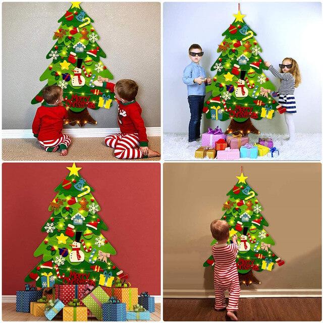 TreeCraft™ - Doe-het-zelf kerstboom voor kinderen [Laatste dag korting]