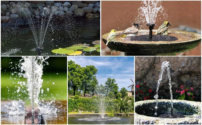 Zonne-energie Instant Fontein voor Gemakkelijke Tuinrust