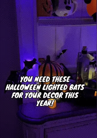 Griezelige Halloween LED 3D Vleermuis Wanddecoratie