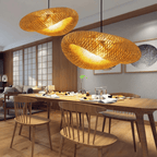 Handgemaakte bamboe hanglamp