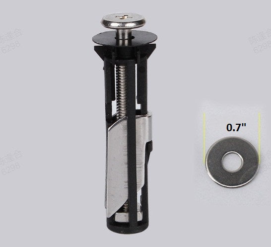 Reparatieset voor zware toiletzittingbout