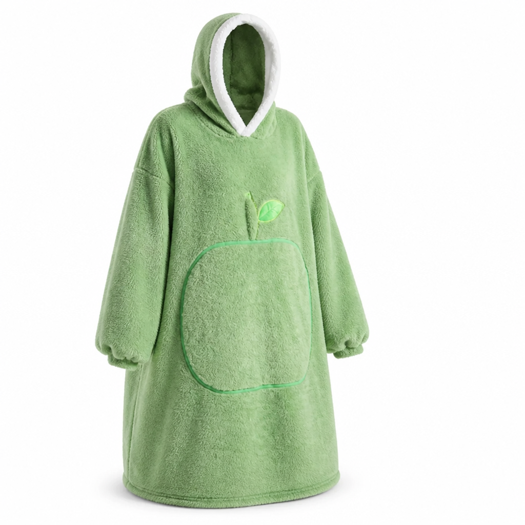 Oversized fleecehoodie | Zachte fleece | Kangoeroezak | Comfortabele pasvorm