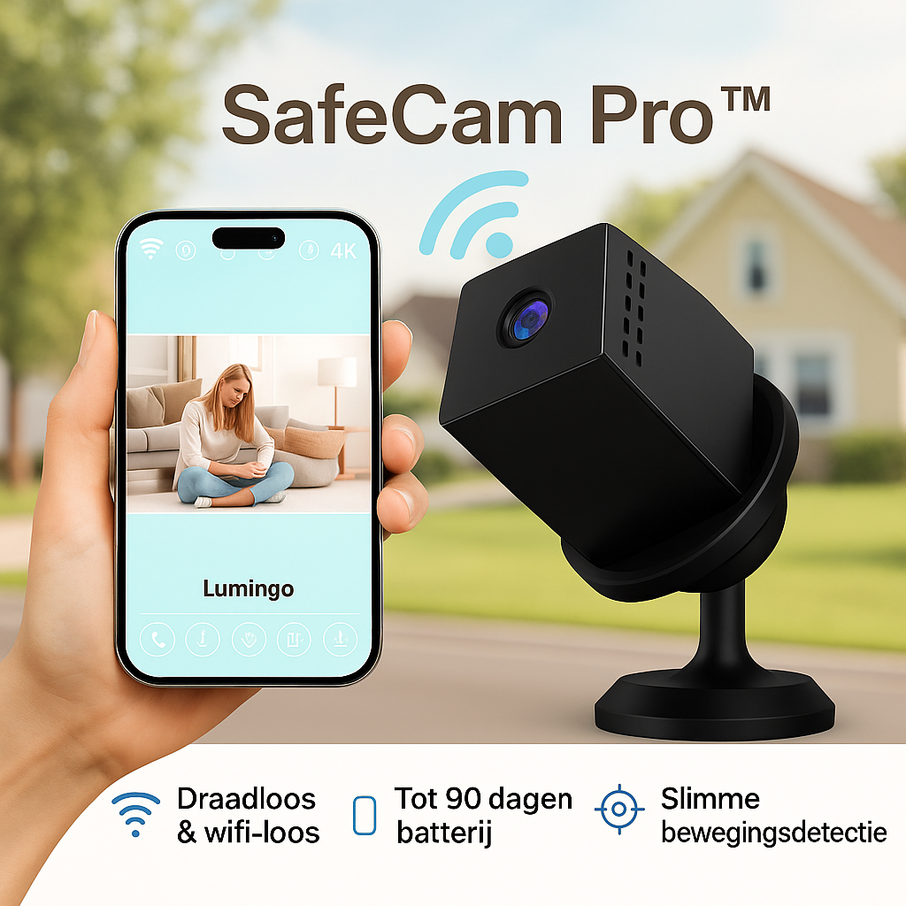 SafeView Max - Alles bewaken zonder WLAN of elektriciteit!