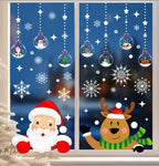 Feestelijke Raamstickers | Dubbelzijdige Kerstmotieven | Aanbrengen met Water