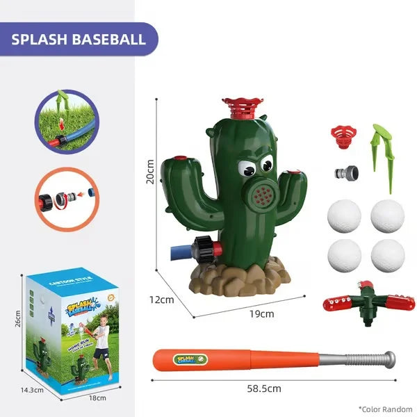 SplashSlugger - Honkbal ontmoet waterpret in de tuin