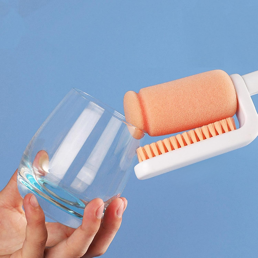 3-in-1 Multifunctionele Flesreinigingsborstel