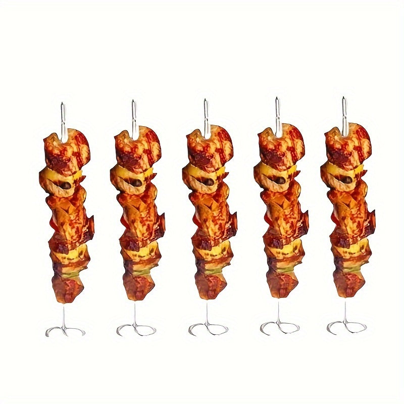 5+5 GRATIS | GrillElevate™ - De roestvrijstalen spiesen voor gelijkmatig en perfect grillen